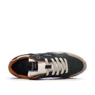 Baskets Vert/Taupe Homme Pepe Jeans London Brand vue 4