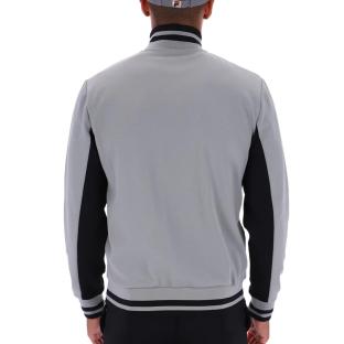 Veste de survêtement Gris/Noir Homme Fila Tiebreaker vue 2