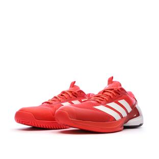 Chaussures de tennis Rouge Homme Adidas Adizero Ubersonic vue 0