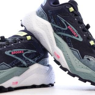 Chaussures de Trail Marine/Vert Femme Brooks Caldera 7 vue 7