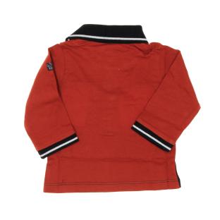 Polo Manches Longues Terracotta Garçon EOM Etrio vue 2
