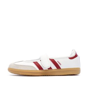 SAMBA JANE Baskets Blanc/Rouge Adidas vue 0