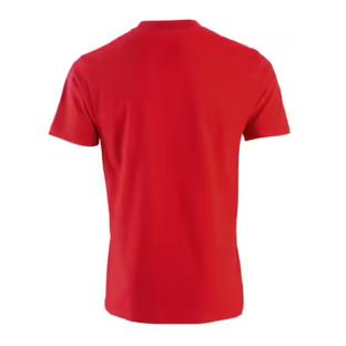 T-shirt Rouge Homme Dc shoes Dcnovahss vue 2