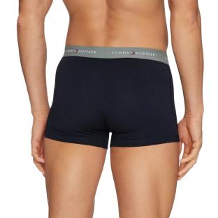 X3 Boxers Noir/Kaki/Vert/Bleu Homme Tommy Hilfiger Trunk vue 3