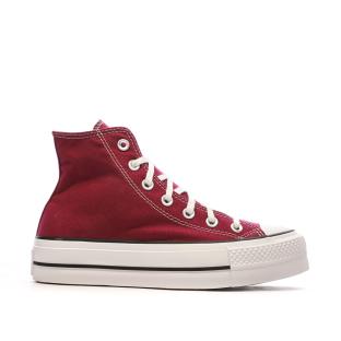Baskets Prune Femme Converse Chuck Taylor All Star Lift vue 2