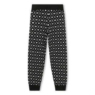 Jogging Noir/Blanc Fille Sonia Rykiel A14019 vue 0