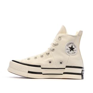 Baskets Blanches Homme Converse Chuck 70 Plus Canvas A00915C pas cher