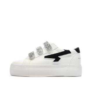 Baskets Blanche Plateforme Femme Kaporal Clovia vue 0