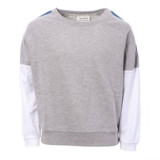 Sweat Gris Fille Teddy Smith Fanny pas cher