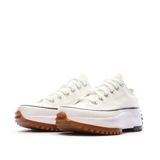 Baskets Blanches Femme Converse Run Star Hike 168817C vue 6