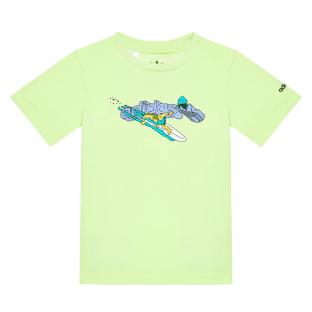 T-shirt Vert Garçon Adidas Stoked pas cher