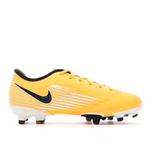 Chaussures de football Jaunes/Noires Garçon Nike Vapor 13 vue 2