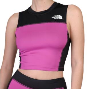 T-Shirt Noir/Violet Femme The North Face E NF0A826DYV31 pas cher