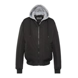 Blouson Noir Schott Pastron Amovible vue 0