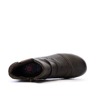 Bottines Marron Femme Relife Jilspray vue 4