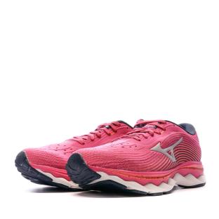Chaussures de Running Rose Femme Mizuno Wave Sky 5 vue 6