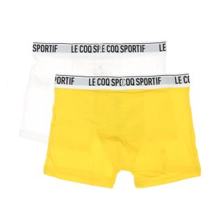 x2 Boxers Bleu/Blanc Homme Le Coq Sportif Camuset sport vue 0