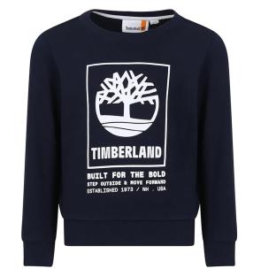 Sweat Marine Garçon Timberland T60075 vue 0