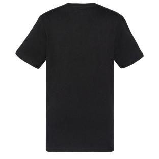 T-shirt Noir Garçon Schott USTOUR vue 0
