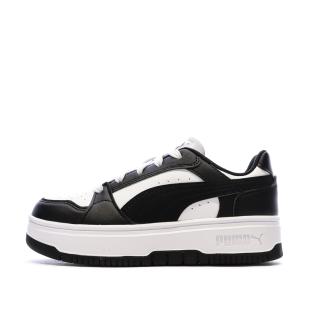 Zapatillas deportivas negras para niño Puma Rebound ver 0