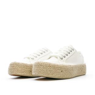 Baskets Blanches Femme Chattawak Paco vue 0