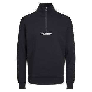 Sweat Noir Garçon Jack & Jones Vesterbro 12242475 vue 3