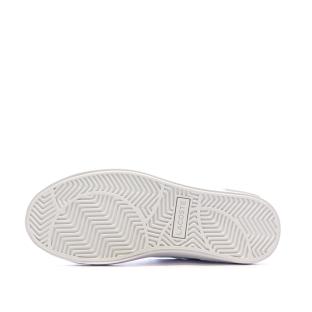 Baskets Blanches/Grises Ado Lacoste T-clip vue 0