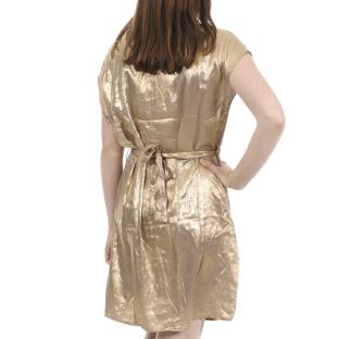 Robe Doré Femme Deeluxe Line vue 2
