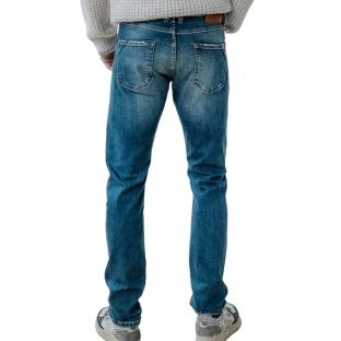 Jean Slim Bleu Foncé Homme Freeman Porter Dustee vue 0