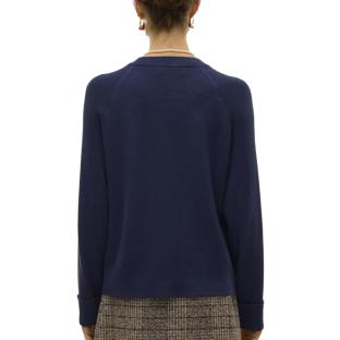 Pull Marine Femme Vero Moda Gold vue 2