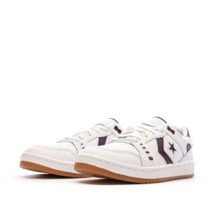 Baskets Blanches Homme Converse Leather vue 6