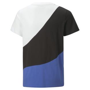 T-shirt Noir/Blanc Garçon Puma 674231 vue 2