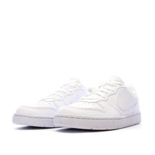 Baskets Blanches Garçon/Fille Nike Court Borough vue 6