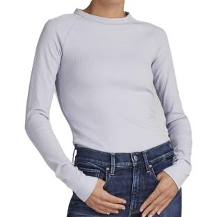 T-shirt Manches Longues Mauve G-Star Femme D23343 vue 0