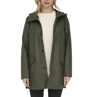 Veste imperméable Kaki Femme Only Elisa pas cher