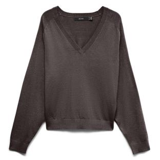 Pull Marron Femme Vero Moda Holly Karis vue 0