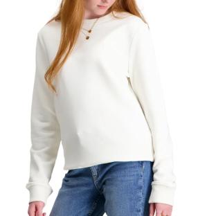 Sweat Blanc Fille Calvin Klein Jeans Mono pas cher