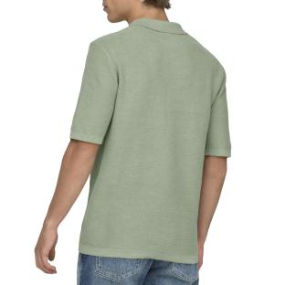 Polo Vert Homme Only & Sons Seric Reg vue 0