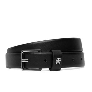 Ceinture Noire Femme Tommy Hilfiger Square 2.5 Silver vue 0