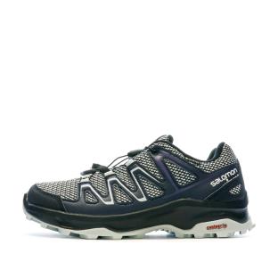 Chaussures de randonnée Noire/Bleu Femme Salomon Custer pas cher