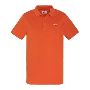 Polo Orange Homme Schott S0022 pas cher