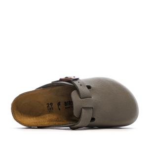Sabots Marron Enfant Birkenstock Boston vue 0