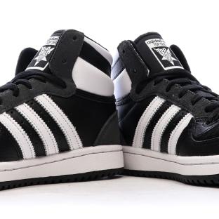 Baskets Noir/Blanc Garçon Adidas Top Ten vue 7