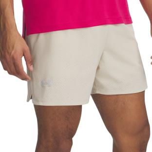 Short Beige Homme Under Armour Launch vue 0