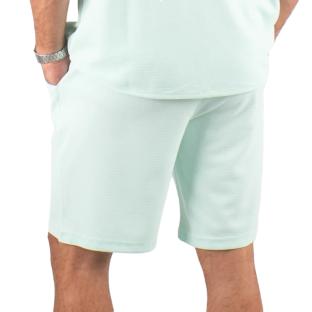 Short Vert d'Eau Homme Paname Brothers Poly vue 2