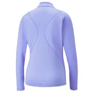 Sweat Violet Femme Puma Run Cloudspun vue 2