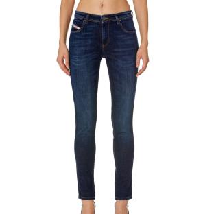 Jean Slim Bleu Foncé Femme Diesel Babhila pas cher