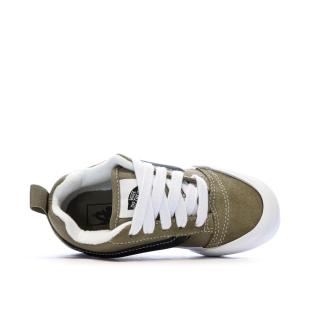 Baskets Kaki Garçon Vans Knu Skool vue 4