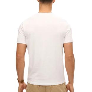 T-shirt Blanc Homme Superdry Vl Heritage Relaxed vue 0