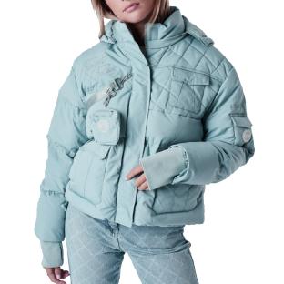 Doudoune Bleu Femme Project X Paris F225009A pas cher